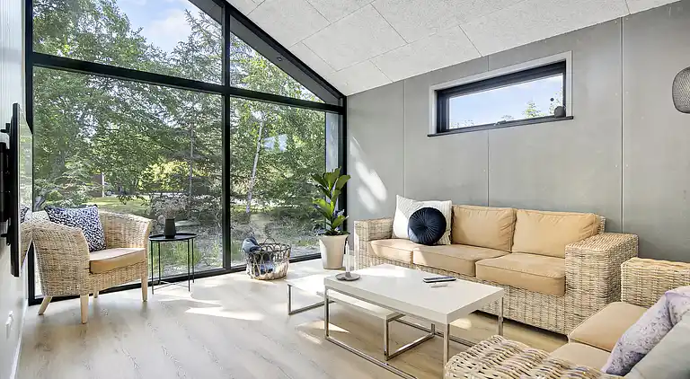 Nybygget sommerhus fuld af luksus