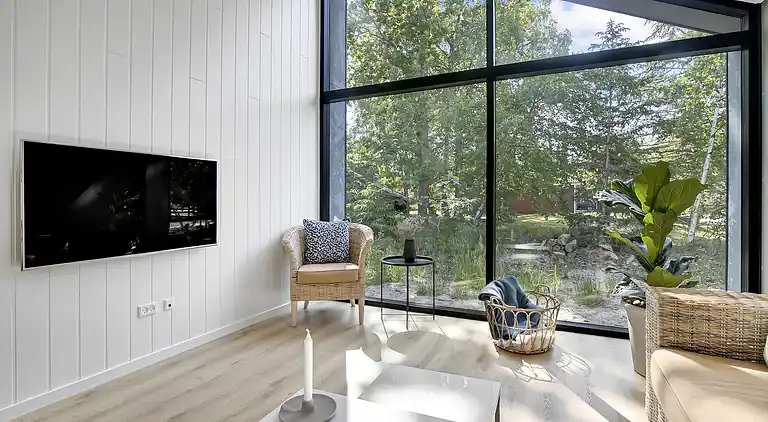 Nybygget sommerhus fuld af luksus