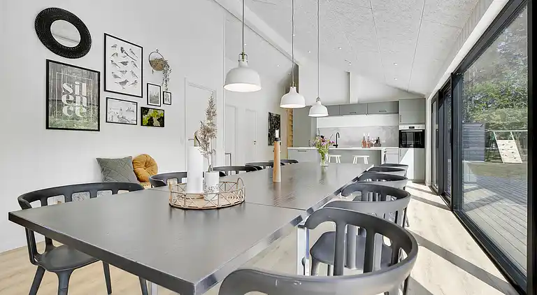 Nybygget sommerhus fuld af luksus