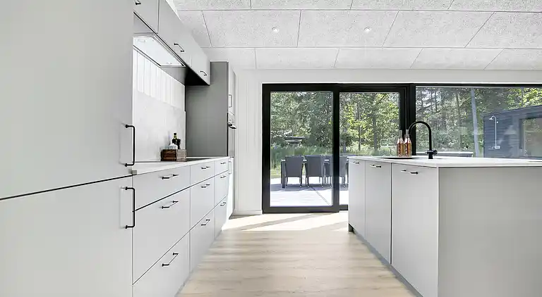 Nybygget sommerhus fuld af luksus