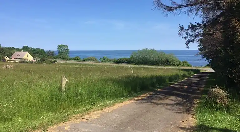Ferielejlighed på Bornholm med havudsigt