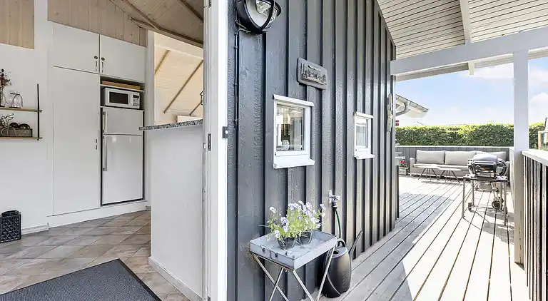 Hyggeligt sommerhus i naturrige omgivelser