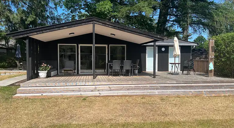 Afslappende fristed i eftertragtet område