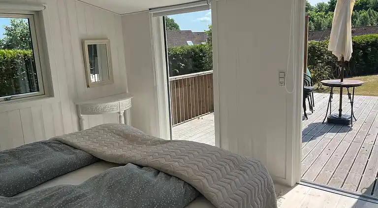 Afslappende fristed i eftertragtet område