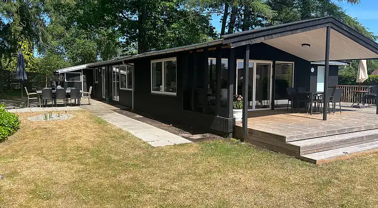 Afslappende fristed i eftertragtet område