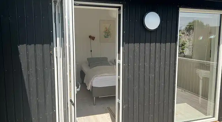 Afslappende fristed i eftertragtet område