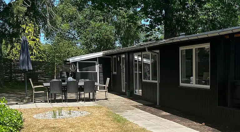 Afslappende fristed i eftertragtet område