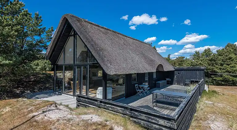 Sommerhus ved Rindby Strand