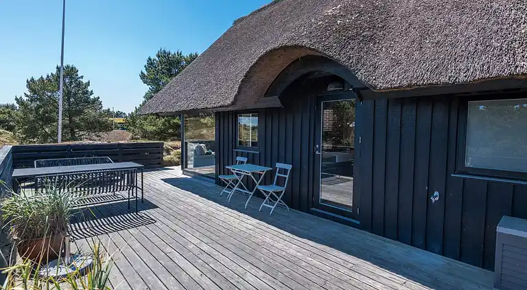 Sommerhus ved Rindby Strand