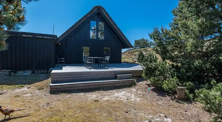 Sommerhus ved Rindby Strand