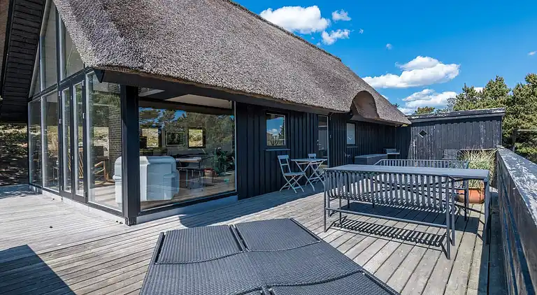 Sommerhus ved Rindby Strand