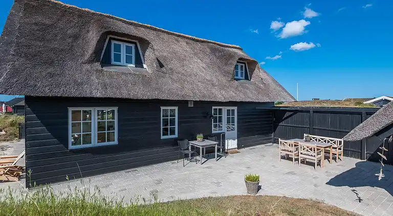Sommerhus ved Rindby Strand