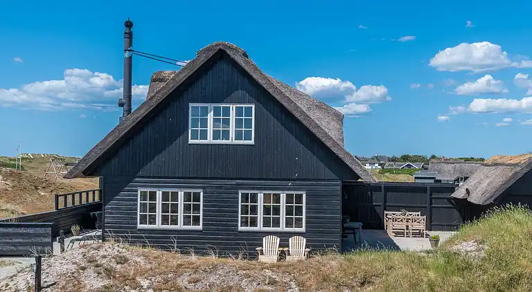 Sommerhus ved Rindby Strand