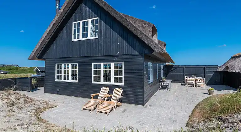 Sommerhus ved Rindby Strand
