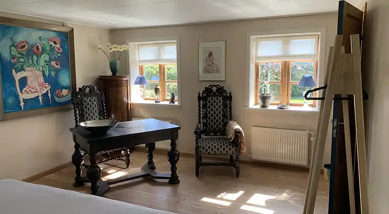 Idyllisk landsted på solskinsøen