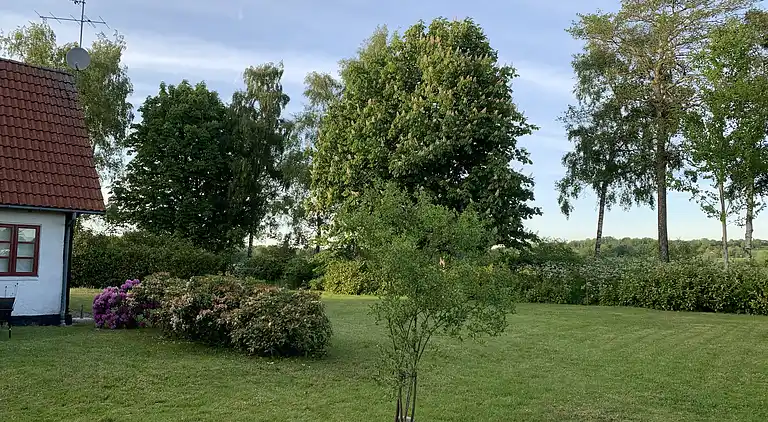 Idyllisk landsted på solskinsøen