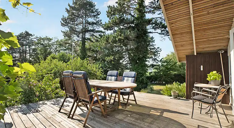 Schönes Sommerhaus mit herrlichem Blick