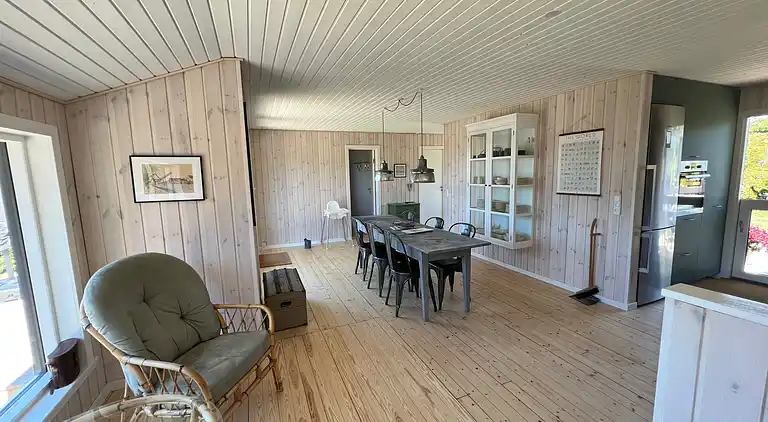 Ferienhaus in der 2. Reihe von Enøs Küste