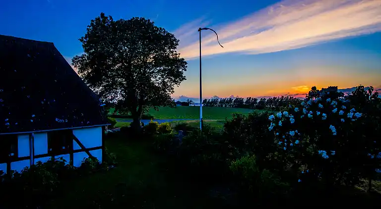 Idyllisk bindingsværksgård 600m fra Lillebælt