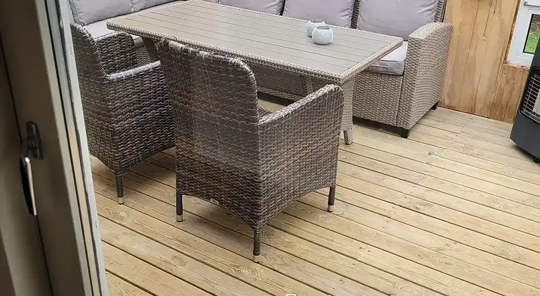 Ferienhaus mit Whirlpool und Außenwhirlpool