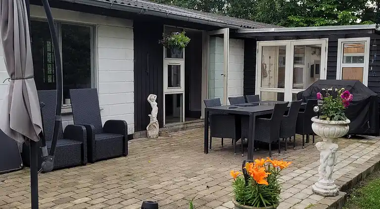 Ferienhaus mit Whirlpool und Außenwhirlpool