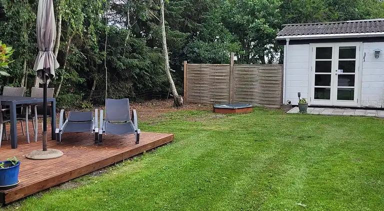 Ferienhaus mit Whirlpool und Außenwhirlpool