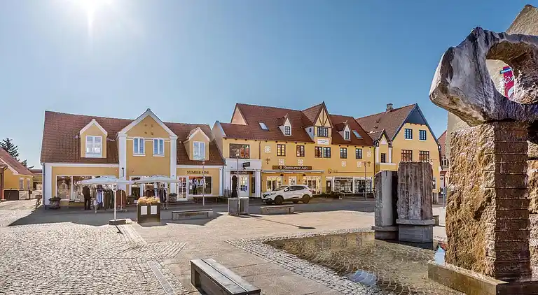 Penthouse i Skagen med privat solterrasse