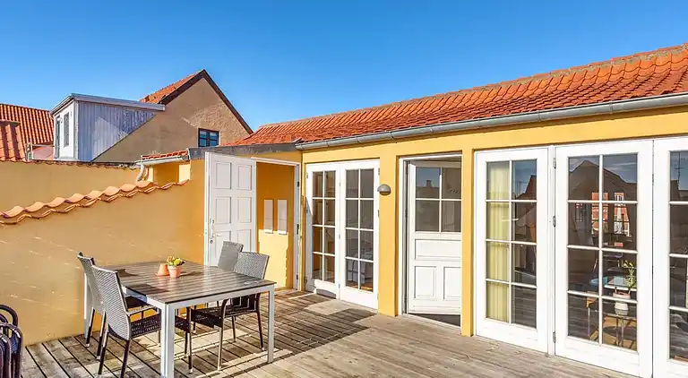 Penthouse i Skagen med privat solterrasse