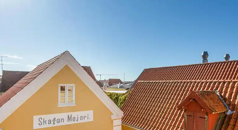 Penthouse i Skagen med privat solterrasse