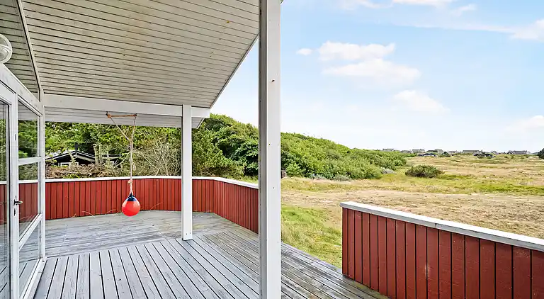 Malerisches Ferienhaus auf Fanø am meer