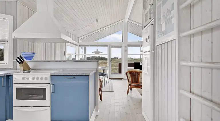 Malerisches Ferienhaus auf Fanø am meer