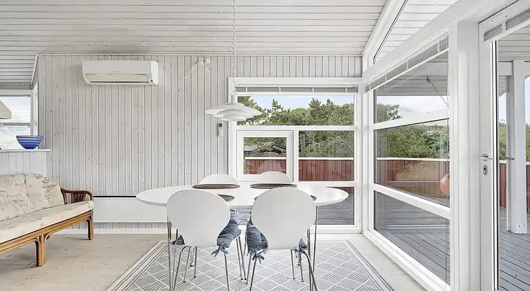 Malerisches Ferienhaus auf Fanø am meer