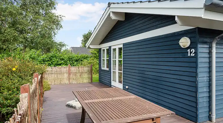 Gemütliches Ferienhaus in ruhiger Lage nahe dem Strand
