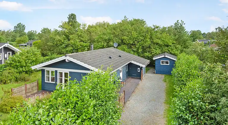 Gemütliches Ferienhaus in ruhiger Lage nahe dem Strand
