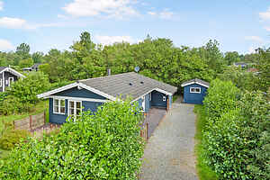 Hyggeligt sommerhus i roligt område tæt på strand