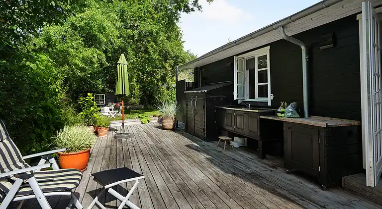 Charmerende sommerhus tæt på smuk badestrand