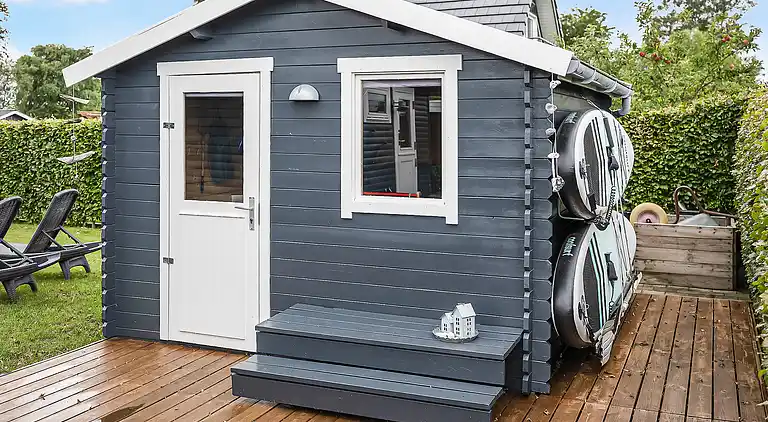 Gemütliches kleines Ferienhaus in Strandnähe