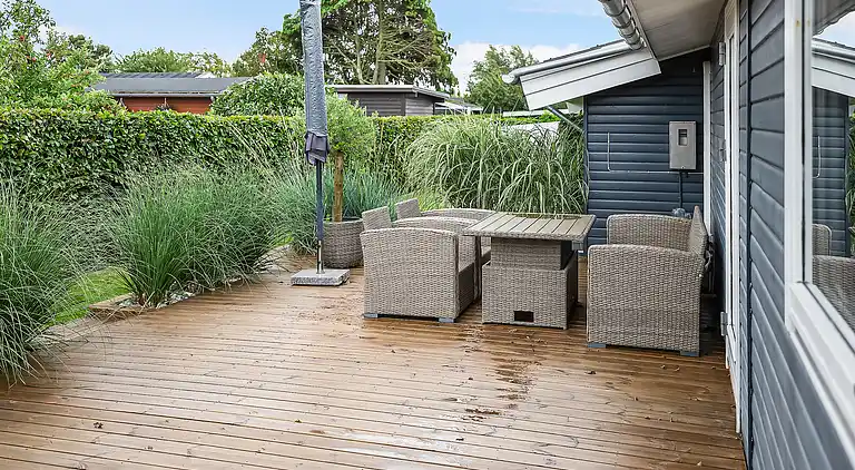 Gemütliches kleines Ferienhaus in Strandnähe