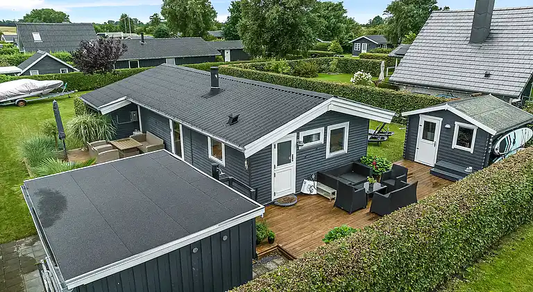 Gemütliches kleines Ferienhaus in Strandnähe