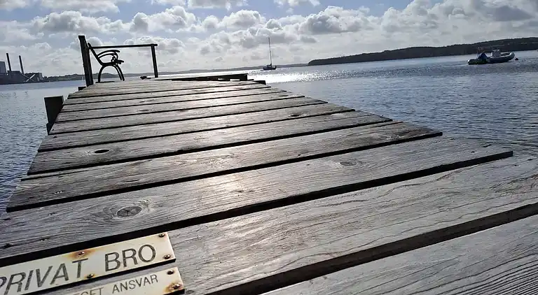 Eksklusiv beliggenhet i vannkanten