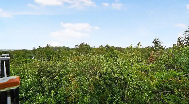 Kystnært sommerhus i Rågeleje  med havkig