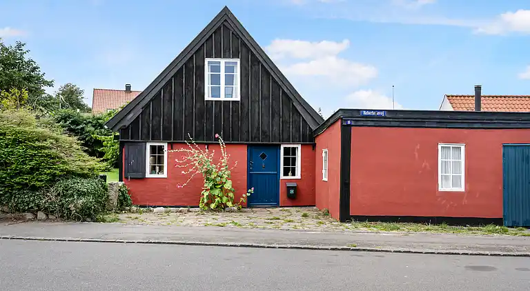 Charmerende byhus i hyggelige Svaneke