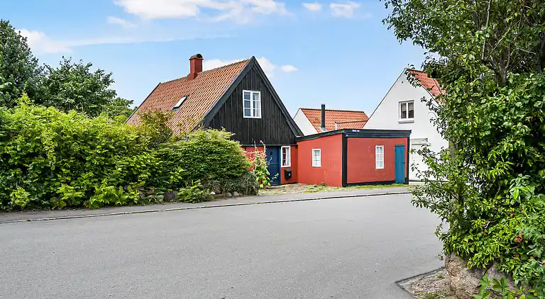 Charmerende byhus i hyggelige Svaneke
