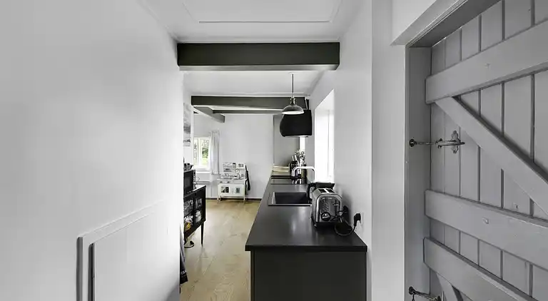 Charmerende byhus i hyggelige Svaneke