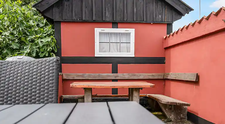 Charmerende byhus i hyggelige Svaneke