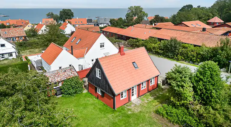 Charmerende byhus i hyggelige Svaneke