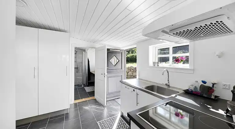 Nyt stråtag - smuk udsigt til hav og  klipper