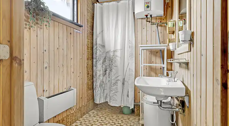 Feriehus 100 meter fra en nydelig strand