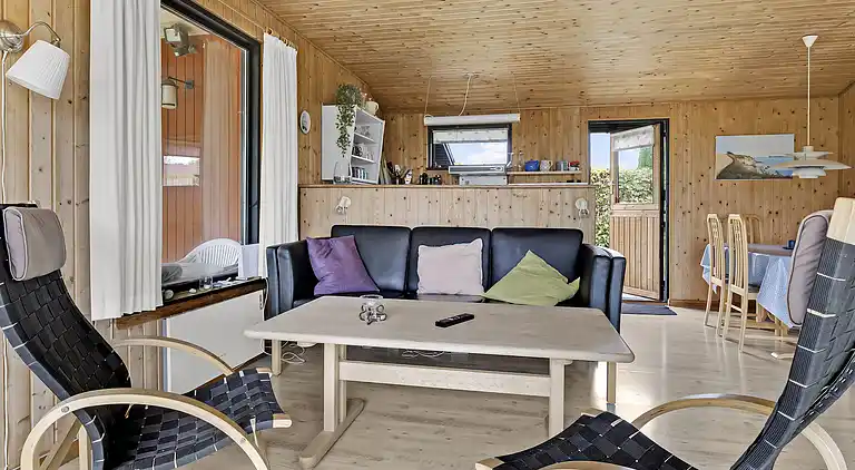 Feriehus 100 meter fra en nydelig strand