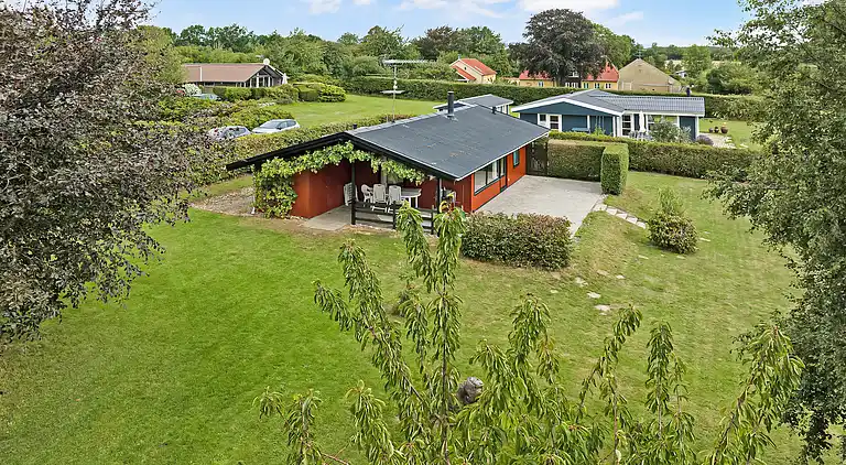 Feriehus 100 meter fra en nydelig strand